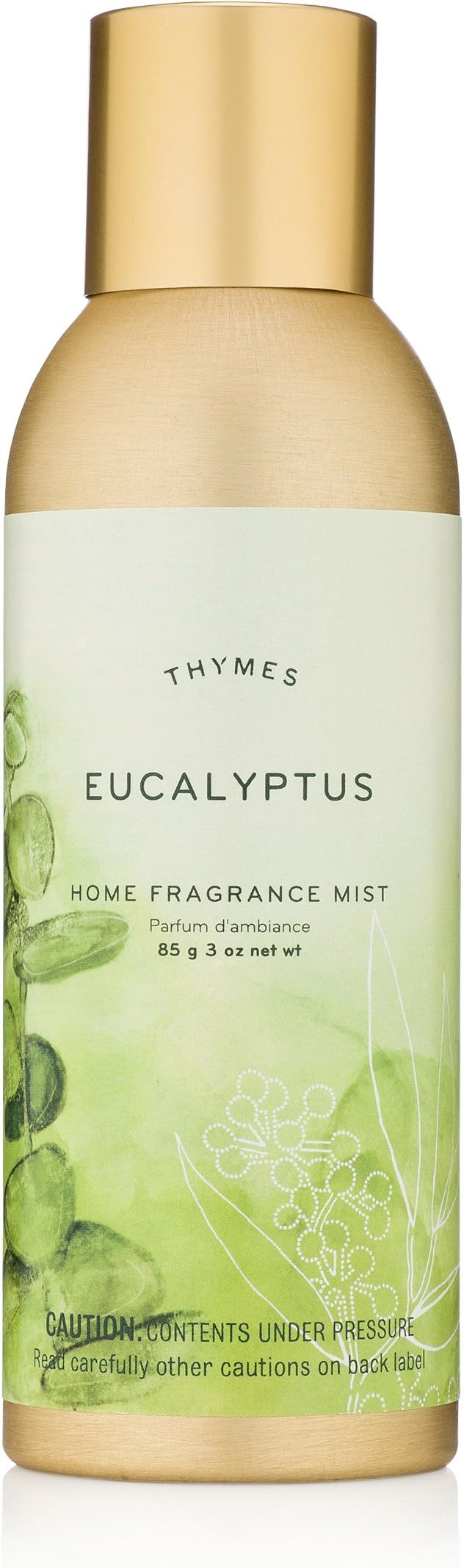 Thymes Home Fragrance Mist – Room Air Fresheners for Home Long Lasting – Air Freshener Spray – Scented Room Spray with Notes of Eucalyptus Oil Italian Lemon Fir &amp Petitgrain (Eucalyptus 3 oz)
