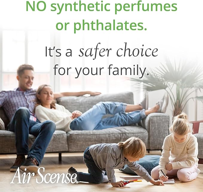 Air Scense Essential Oil Air Freshener Non-Aerosol 7 Ounce 3 Pack (Lavender Vanilla Bundle)