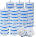 50 Count Toilet Wand Refills Disposable Toilet Brush Heads Compatible with Most Toilet Brushes for Toilet and Bathroom Cleaning