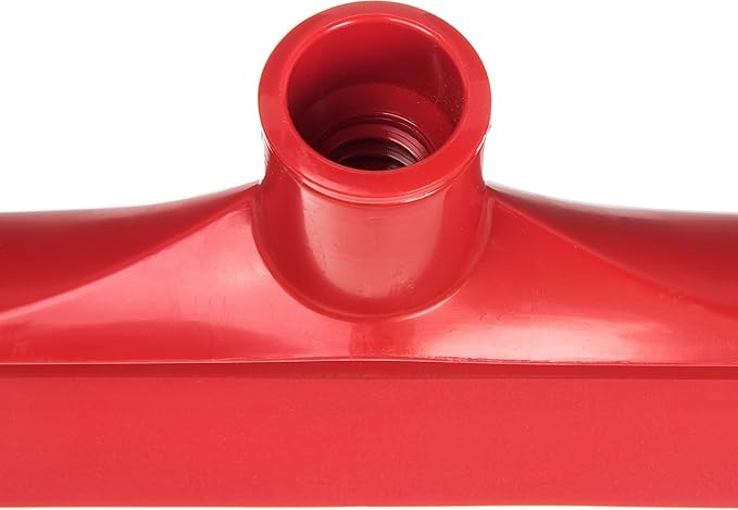 SPARTA 3656805 Plastic Floor Squeegee Shower Squeegee Heavy Duty Squeegee With Rubber Blade For Windows Glass Shower Doors Floors Windshields 24 Inches Red (Pack of 6)