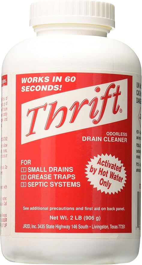 Thrift Marketing GIDDS-TY-0400879 Drain Cleaner 2 lb  White