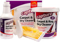 Capture Carpet Total Care Kit 250 - Home Couch and Upholstery Car Rug Dogs &amp Cats Pet Carpet Cleaner Solution - Strength Odor Eliminator Stains Spot Remover Non Liquid &amp No Harsh Chemical