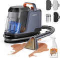 uwant Portable Carpet and Upholstery for Deep Cleaner 18Kpa Carpet Cleaner Machine for Cars Pets with Pet Pro Solution and Self Cleaning Set of 1 for Spot Rug Couch