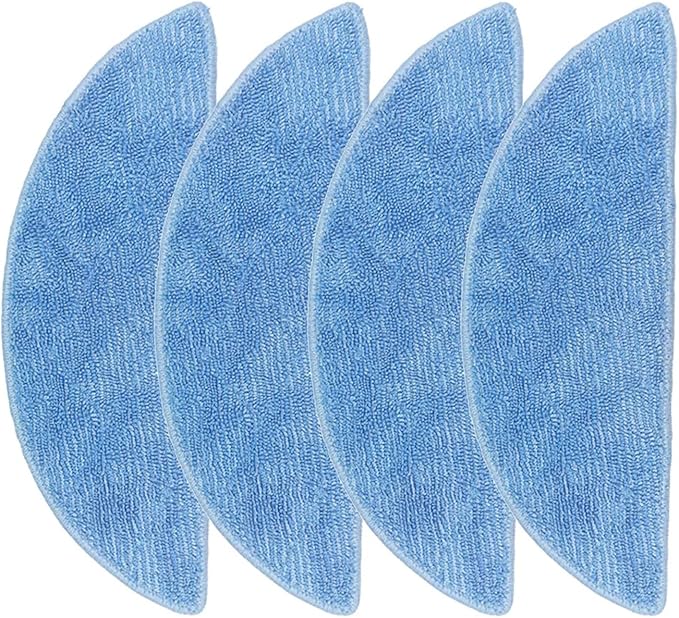 4PCS Mop .Compatible for BPMIO. B12 Robot Vacuum Cleaner Mop Part Replacement Accessories Household Cleaning Tool