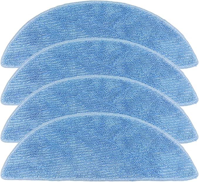4PCS Mop .Compatible for BPMIO. B12 Robot Vacuum Cleaner Mop Part Replacement Accessories Household Cleaning Tool
