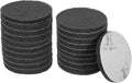 HARFINGTON 20pcs Scrubber Scouring Pads 800 Grits 4 Inch Drill Power Brush Hoop and Loop Surface Conditioning Disc Drill Scuffing Disc Scrub Pads for Home Kitchen Cleaning Grey
