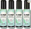 Oopsie Poopsie Pre Poop Spray - 4 Pack Natural Pre Poo Toilet Spray for Bathrooms Trap Odors &amp Eliminate Embarrassment 2oz Travel Size Pre Poo Air Freshener Spray (Wild Mint)