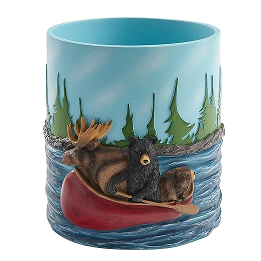 Park Designs Summer Vacation Waste Basket