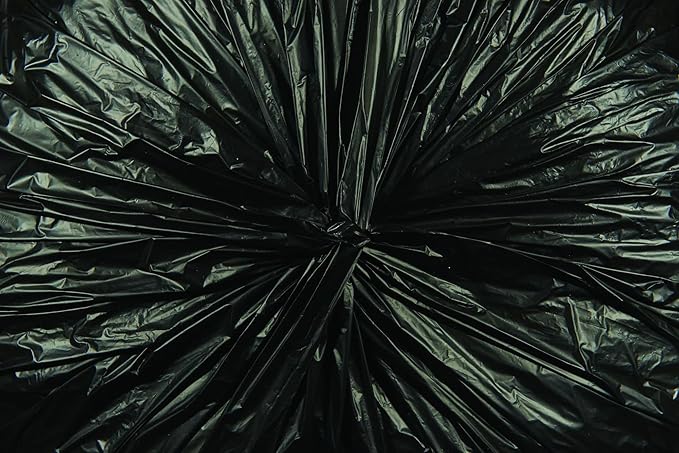 Stout P4045K20 Trash Garbage Bags 45gal 2mil 40 x 45 Black 65/Box