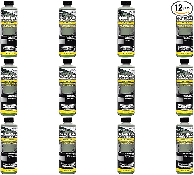 Nu-Calgon (16 Ounce Nickel-Safe Ice Machine Cleaner-4287-34- (12 PK)