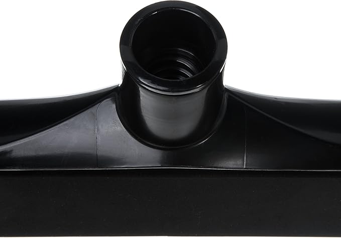 SPARTA 3656703 Plastic Floor Squeegee Shower Squeegee Heavy Duty Squeegee With Rubber Blade For Windows Glass Shower Doors Floors Windshields 20 Inches Black (Pack of 6)