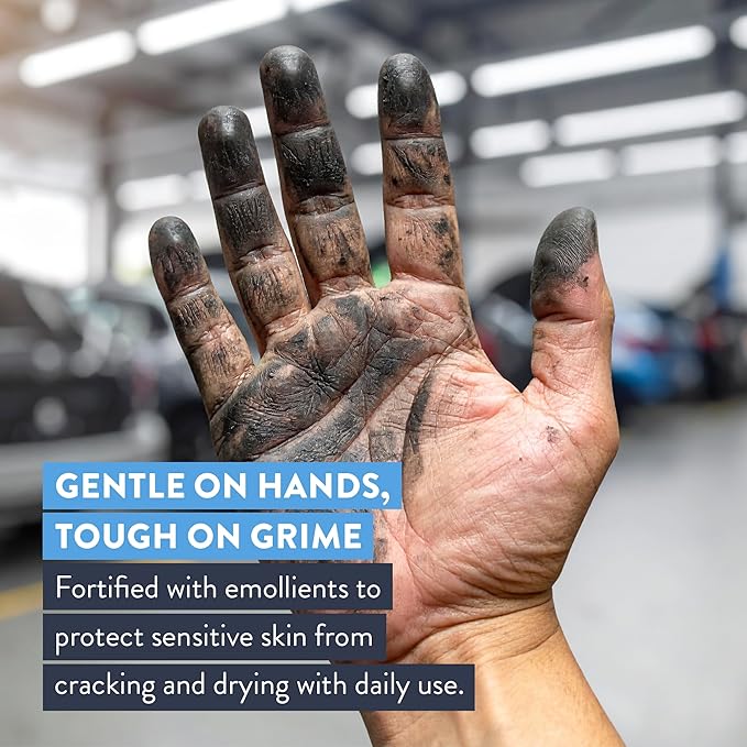 HD Hand &amp Tool Wipes – Heavy Duty Dual Purpose Cloths for Hands Tools &amp Surface Cleaning – Disposable Waterless Cleaner Towels with Scrubbing Side – 72 Count Tub