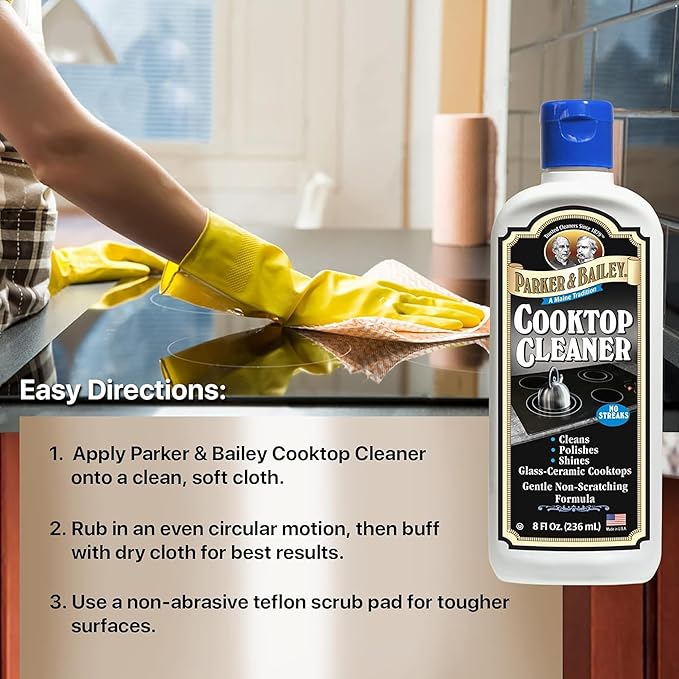 LIJA Parker Bailey Cooktop Cleaner 8oz - 2 pack
