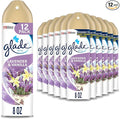 Glade Aerosol Air Freshener Lavender and Vanilla 8 Ounce (Pack of 12)