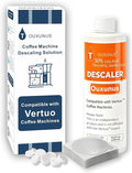 Complete Care Kit for Hard Water &amp Well Users Compatible with Nespresso Vertuo Coffee Machines 16.9 fl Oz Gentle Descaler (4 Uses) 8 Cleaning Tablets &amp 8 Capsule Foil Seals