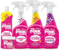 Stardrops The Pink Stuff Miracle Cleaning Bundle – Multi-Purpose Paste Spray Bathroom Foam Cleaner Window &amp Glass Cleaner and Cream Cleaner – Complete All-Purpose Home Cleaning Kit