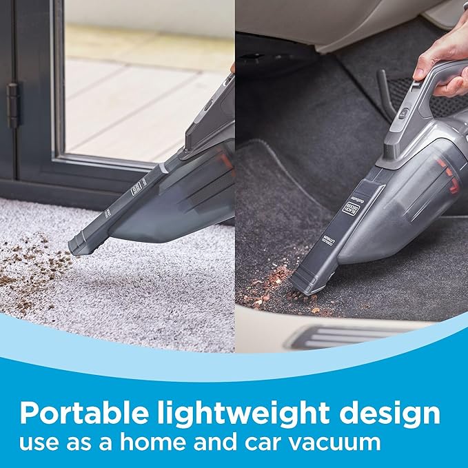 BLACK+DECKER 20V MAX POWERCONNECT Handheld Vacuum Cordless Battery Not Included Bare Tool Only (BCHV001B)