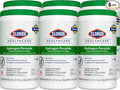 Clorox Healthcare Hydrogen Peroxide Cleaner Disinfectant Wipes 6.75 x 5.75 155 Count Pack of 6 (Package May Vary)
