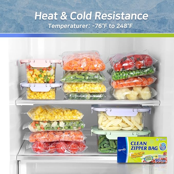 CleanWrap Complete Hygiene Solution - 1000 Pieces of Premium LDPE Disposable Gloves and 225 Zipper Bags