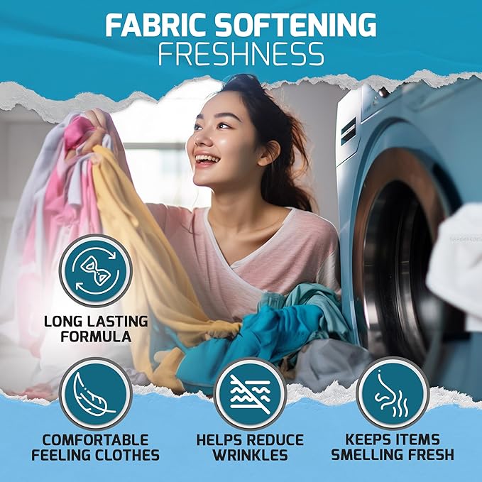 Scent Boosters for Washer Wild Lemon Aroma and Dryer Sheets 80 Bulk Loads