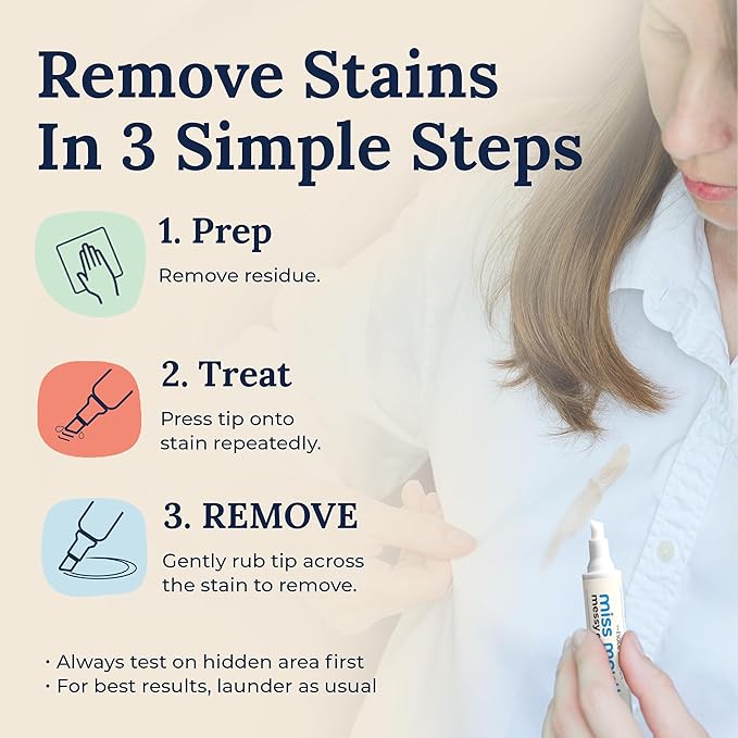 Miss Mouth's Messy Eater Stain Treater Pens &amp 4oz 3-Pack - On-the-Go Spot Remover for Clothes - Portable Baby Stain Spray Newborn Essentials