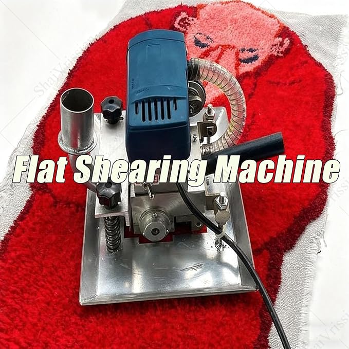 Electric Carpet Trimmer 500wPortable Flat Shearing Machine for Handmade RugsFlexible Movement3in Rotating BladeProfessional for Carpet and Rug Crafting
