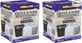 Kirkland Signature 10 Gallon Clear Wastebasket Liner 2 Pack (500 Bags)