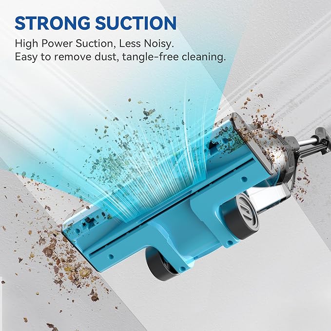 Vazone R6X Corded Stick Vacuum Cleaners for Home 20Kpa Powerful Suction Stick Vacuum with 16Ft Cord 2 in 1 Lightweight Handheld Vacuum Cleaner for Hardwood Floor Pet Hair