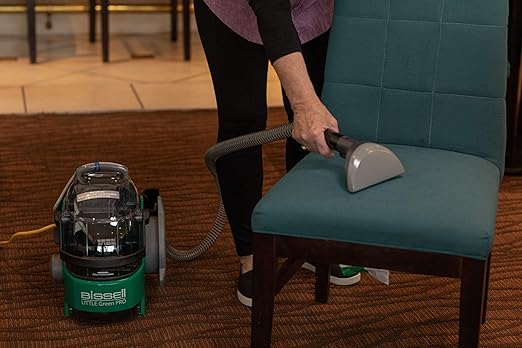 Bissell Little Green Pro Commercial Spot Cleaner BGSS1481 &amp BISSELL Professional Pet Urine Eliminator + Oxy Carpet Cleaning Formula 48 oz 1990 48 Ounce
