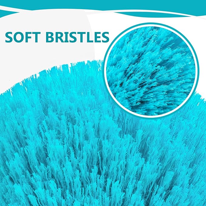 Mavriz 5-12 FT Spider Web Brush with Pole Cobweb Duster with Extension Pole for Outdoor &amp Indoor Cleaning Telescopic Long Duster for High Ceilings 20 Ft Reach