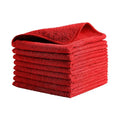 Rubbermaid Commercial Products HYGEN r-40 Recycled Microfiber Cloths 12 X 12 Red 24-Pack Durable Lint-Free Wet-Dry Cleaning for Home Applianes Cars Custodial Spaces Housekeeping Glass