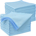24 Pack Microfiber Glass Cleaning Cloth 16 Inch X 16 Inch Polishing Cloths Glass Cleaning Towel Lint Free Cloth for Cleaning Windows Glasses Mirrors Windshields Stainless Steel