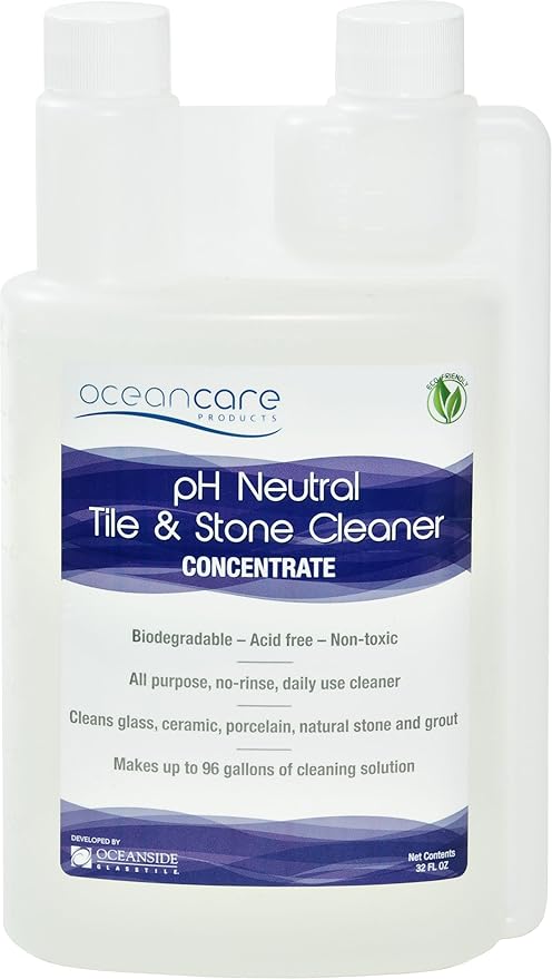 OCEANCARE Products pH Neutral Tile &amp Stone Cleaner - Quart Concentrate