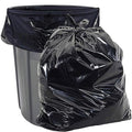 Aluf Plastics 33 Gallon 2.3 MIL Black Heavy Duty Garbage Trash Bags - 33 x 39 - Pack of 100 - For Contractor Industrial Institutional &amp Commercial