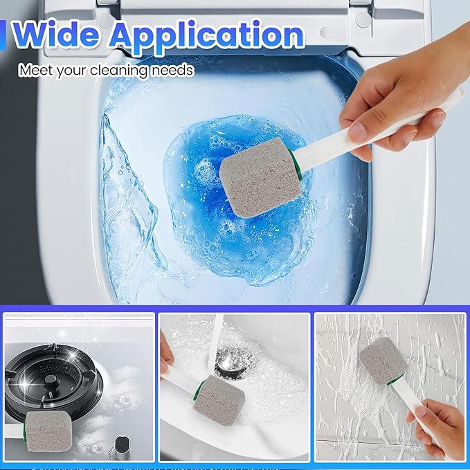 10Pcs Pumice Stone Cleaning Stick Seat Toilet Stain Removal Brush Pool Bathroom Tile Sink Household Powerful Washing Accessories