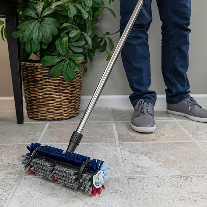 by The Cleaning Experts at Kirby® Comes The Spotty™ ~ Carpet and Ceramic Tile Cleaning Brush Stain and Dirt Remover for Carpet and Area Rug
