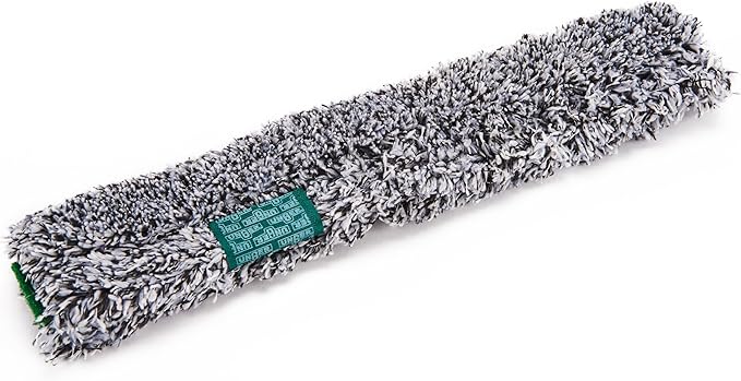 Unger Commercial Black Series 14 Power Washer Sleeve – High-Absorption Microfiber with Integrated Scrub Pad for Streak-Free Window Cleaning BS350