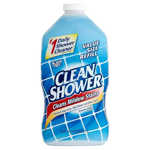 Scrub Free Clean Daily Shower Cleaner Refill 60 Fl Oz (4)