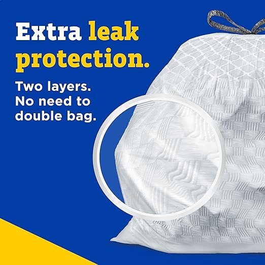 CloroxPro Glad Forceflex Kitchen Trash Bags 13 Gal Fragrance Free 110 Ct 3 Pack (Pack May Vary)