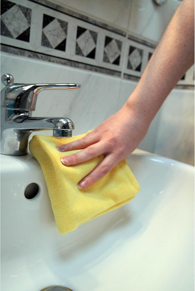 E-Cloth Home Cleaning Set Premium Microfiber Cleaning Cloth Household Cleaning Tools &amp Supplies for Dusting Bathroom Kitchen &amp Cars Washable &amp Reusable 100 Wash Guarantee 8 Piece Se