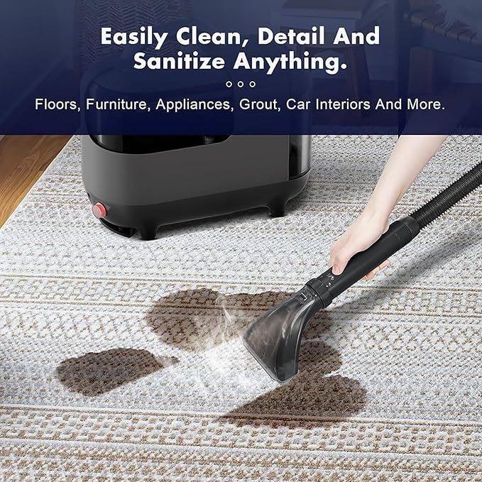 Fabric Sofa Cleaning MachineCarpet Cleaning Machine1300ml Water Tank 10kpa Household Cleaning MachineCompact Carpet Cleaner