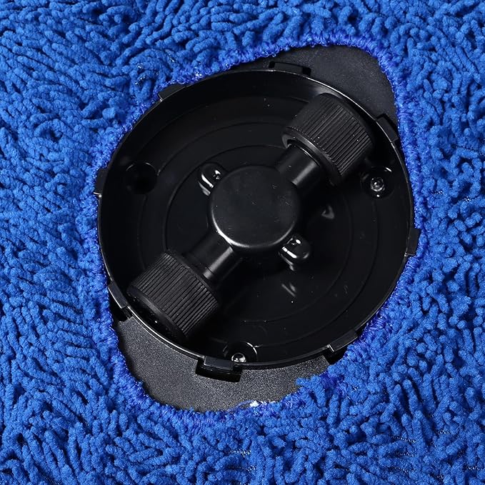 Fully Automatic Mop Cleaner Low Noise USB Rechargeable Slim Design Dry Wet Mopping Robot for Pet Hair Dust Removing Compact Size for Hardwood Tile Floors