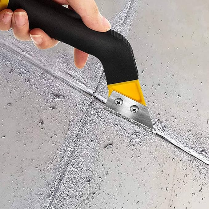 Caulking Tool Kit Angled Grout Saw Double Ended Ball Tiling Tool for Tile Joint Cleaning Filling