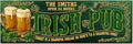 THUYPT Personalized Irish Bar Mat St Patrick's Day Decorations Kitchen Counter Irish Bar Dish Drying Mat Patrick's Lucky Shamrock Quick Drying Spill Mats (11)