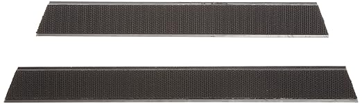 Rubbermaid Commercial FGQ24000BK00 Hook and Loop Replacement Set for Q570 Quick-Connect Wall/Stair Mop Frame 24-inch Black