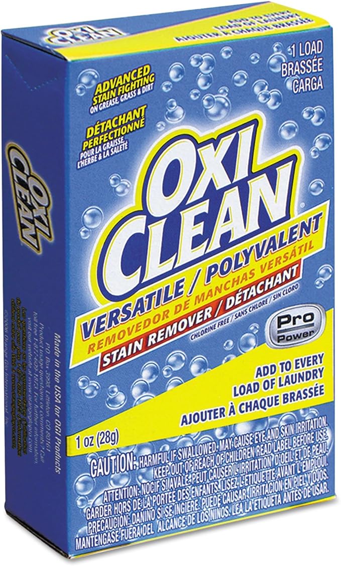 OxiClean Versatile Stain Remover Professional Coin Vend 1 oz. Single Load (Pack of 156)