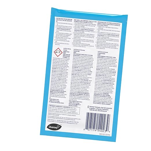 Diversey CBD991209 Break-Up Professional Fryer Boil-Out Food Grade Degreaser &amp Cleans Deep Fryers Kettles Grates &amp More Citrus Scent Concentrate Liquid 2-Ounce Packets (Pack of 36)