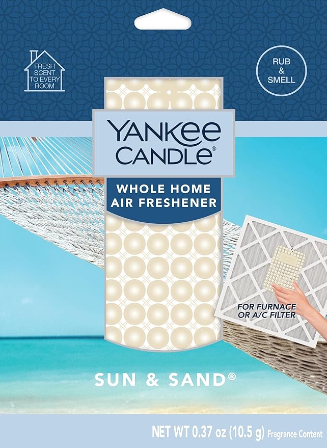 Yankee Candle Whole Home Air Freshener Variety Pack (Bahama Breeze Catching Rays Sun and Sand &amp Pink Sands) (1ea / Pack of 4)