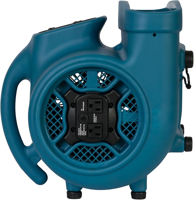 XPOWER P-450AT Scented Air Mover with Timer Power Outlets &amp 4 Aroma Beads Sample Packs