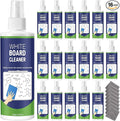 16 Pack Whiteboard Cleaner Spray 8.5oz Dry Erase Board Cleaner with 8 Cloths Non Toxic Dry Erase Cleaner Removes Stubborn Marks from Whiteboards